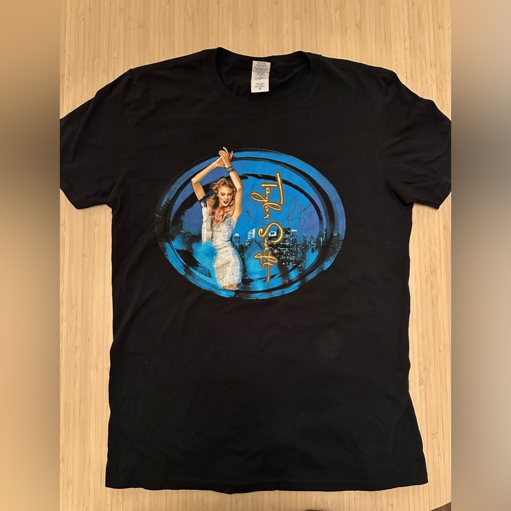 Signed Taylor Swift Speak Now Concert T-Shirt